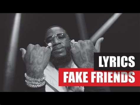 fake friends lyrics gucci|gucci mane fake friends.